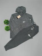 Nike Miler Running Tracksuit Grijs Maat L, Kleding | Heren, Sportkleding, Maat 52/54 (L), Nieuw, Ophalen of Verzenden, Hardlopen of Fietsen