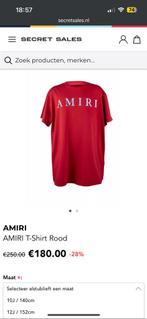 Amiri tishirt orgineel kids, Kleding | Heren, T-shirts, Ophalen of Verzenden, Zo goed als nieuw, Amiri, Rood