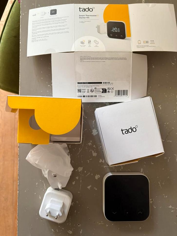Slimme Thermostaat X en Multi-Room Starterskit, Doe-het-zelf en Verbouw, Thermostaten, Zo goed als nieuw, Slimme thermostaat, Ophalen of Verzenden