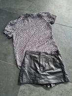 Nieuwstaat maat M 38 broekrok Zara en pantertop The Sting, Ophalen of Verzenden, Zo goed als nieuw, Maat 38/40 (M)