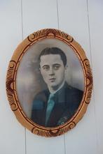 Mooie antieke jaren 30 Franse houten fotolijst, Antiek en Kunst, Ophalen of Verzenden