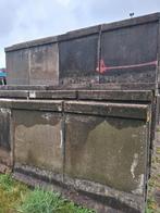 Gebruikte  keerwanden  perronwanden  sleufsilo  grondkering, Ophalen, Gebruikt, Beton, Minder dan 100 cm