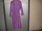 warme goede fleece paarse badjas, Hema, Ophalen, Gedragen, Maat 38/40 (M)