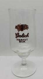 Grolsch Bierglas Herfst Bok op voet, Grolsch, Glas of Glazen, Zo goed als nieuw, Verzenden