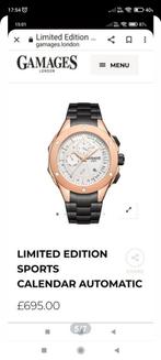 Heren horloge,, Sieraden, Tassen en Uiterlijk, Horloges | Heren, Ophalen of Verzenden, Gebruikt, Staal, Overige merken