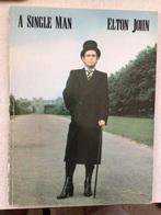 Elton John, A single man, bladmuziek, Ophalen of Verzenden, Artiest of Componist, Zang