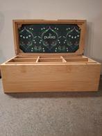 Pukka Theedoos - Mooie Bewaardoos voor Thee, Minder dan 50 cm, Minder dan 50 cm, Ophalen of Verzenden, Zo goed als nieuw