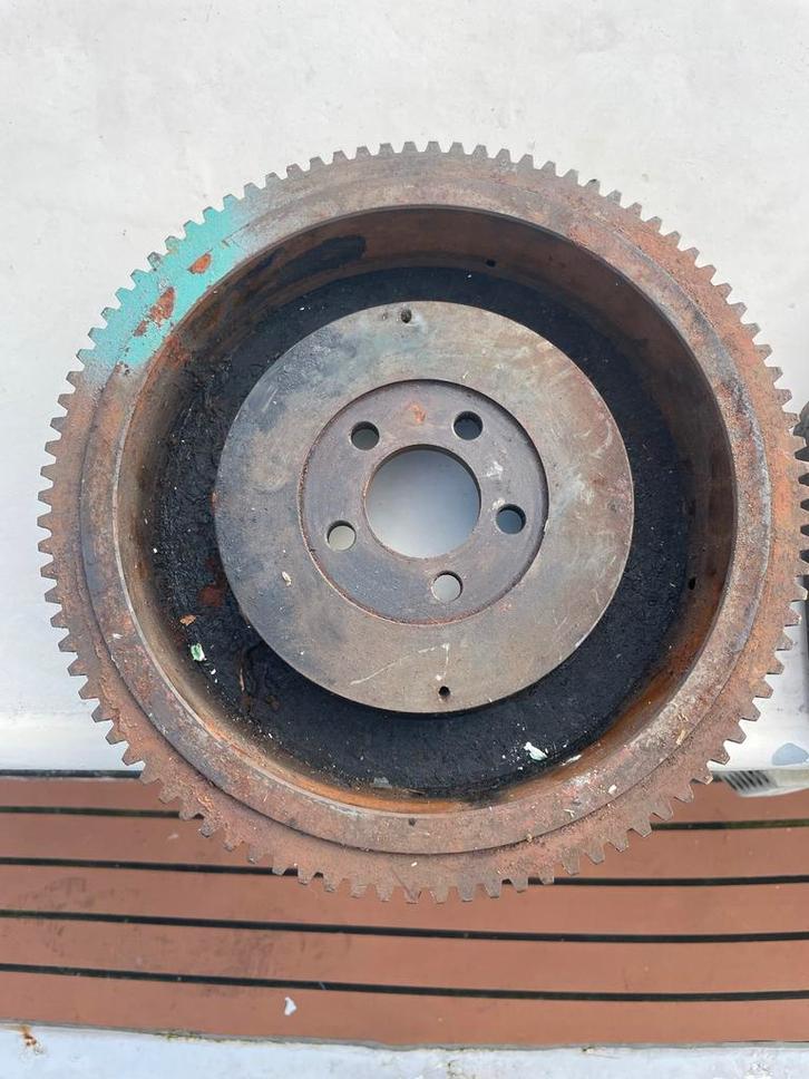 Perkins 4.107/4.108 Vliegwiel & Aansluitplaat, Watersport en Boten, Bootonderdelen, Gebruikt, Motor en Techniek, Zeilboot of Motorboot