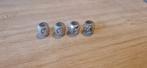 Set van 4 Zilverkleurige Bedels, Overige merken, Gebruikt, Ophalen of Verzenden, 4 bedels of meer