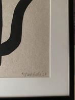 Klaas Gubbels luxe  Houtdruk 2025 - Ingelijst, Ophalen of Verzenden