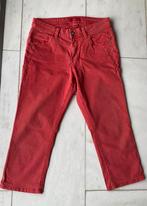 s.Oliver rode jeans capri broek, mt 36. Als nieuw !, Ophalen of Verzenden, Zo goed als nieuw, Driekwart, S.Oliver