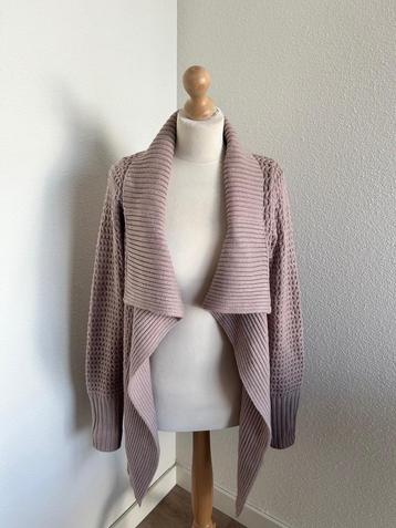 Just Dai maat L taupe beige midi lang vest 2615 beschikbaar voor biedingen