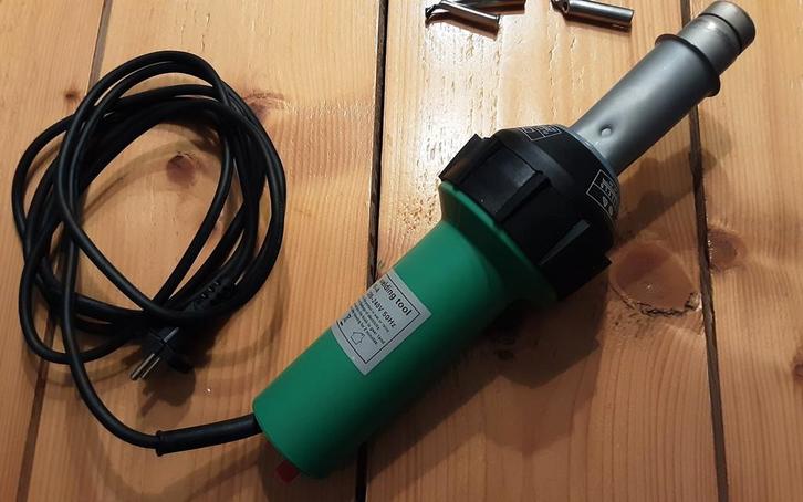 Kunststof las föhn, Doe-het-zelf en Verbouw, Gereedschap | Slijpmachines, Zo goed als nieuw, Haakse handslijpmachine, 1000 watt of meer