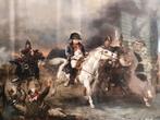 Napoleon te paard te velde..., Antiek en Kunst, Ophalen of Verzenden
