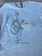 Le parrot longsleeve met strass 3-4 jaar, Ophalen of Verzenden, Zo goed als nieuw, Meisje, Shirt of Longsleeve