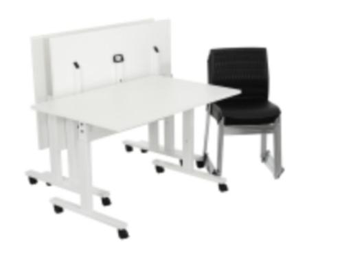 Klaptafel verrijdbare klaptafels, Huis en Inrichting, Tafels | Eettafels, Nieuw, 50 tot 100 cm, 150 tot 200 cm, tot twee personen