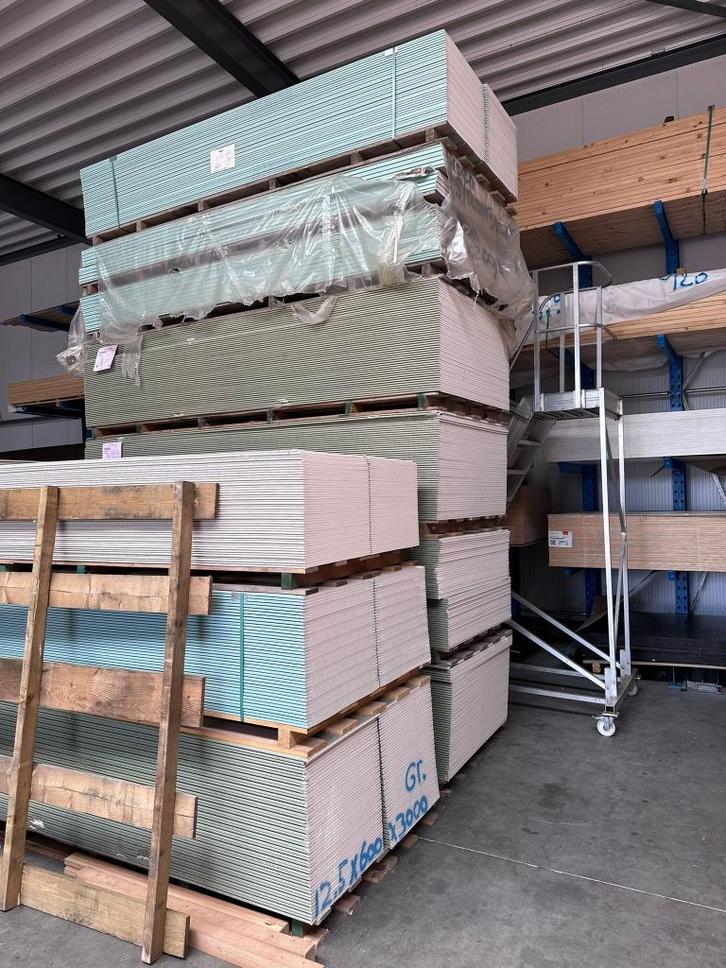 gipsplaat, hydro, vochtwerend, wandplaat, plafondplaat, Doe-het-zelf en Verbouw, Platen en Panelen, Nieuw, Overige materialen