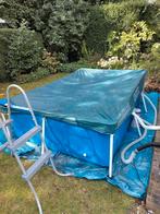 Zwembad Intex 3x2 meter met pomp en verwarmingspaneel, Tuin en Terras, Zwembaden, Ophalen, Gebruikt, Minder dan 80 cm, 200 tot 400 cm
