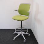 Steelcase Cobi Chair - Baliestoel - Groen/Wit - ZGAN, -, -, Ophalen of Verzenden, Zo goed als nieuw