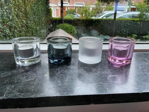 2 Iittala kivi marimekko waxinelichtjes (set of los), Huis en Inrichting, Woonaccessoires | Kandelaars en Kaarsen, Zo goed als nieuw