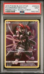 Armored Mewtwo PSA 9 SM228 Black Star Promos, Ophalen of Verzenden, Zo goed als nieuw