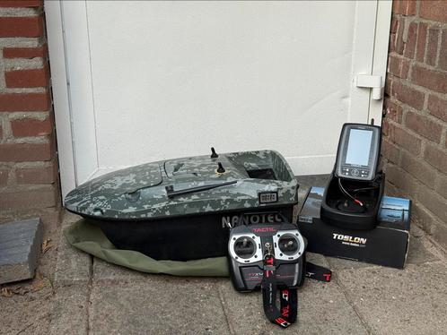 Voerboot nanotec + toslon tf500 fishfinder dieptemeter ✅✅✅, Watersport en Boten, Hengelsport | Karpervissen, Nieuw, Overige typen
