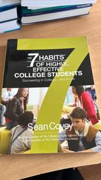 The 7 habits of highly effective college students, Boeken, Ophalen of Verzenden, Beta, Zo goed als nieuw, WO