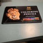 36 Professionele Kleurpotloden - Topstaat!, Ophalen of Verzenden, Gebruikt, Potlood of Stift