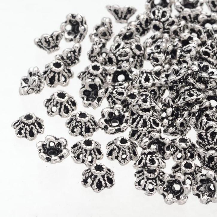 100 stuks beadscaps, Hobby en Vrije tijd, Kralen en Sieraden maken, Nieuw, Kraal, Ophalen of Verzenden