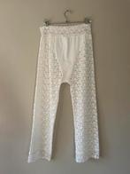 Wit kanten legging driekwart maat S, Verzenden, Wit, Zo goed als nieuw, Driekwart