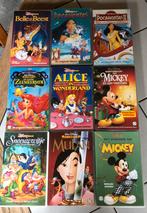 9 disney vhs videobanden zgan, Ophalen, Tekenfilm, Alle leeftijden, Zo goed als nieuw