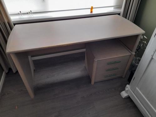 Bureau met verrijdbaar ladekastje (emdeka), Huis en Inrichting, Bureaus, Gebruikt, Ophalen