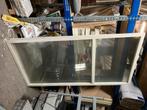 Raamhout met enkel glas, Ophalen, Gebruikt, Overige typen, 160 cm of meer