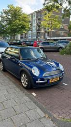 Mini 1.6 16V Cooper AUT 2002 Blauw, Stof, 4 cilinders, Origineel Nederlands, Particulier