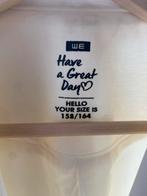 Leuk wit colbertje maat 158/164, Ophalen of Verzenden, Zo goed als nieuw, Wit, Jasje