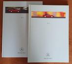 2x folder / brochure Mercedes SL 1998 1999 hardcover, Ophalen of Verzenden, Zo goed als nieuw, Mercedes