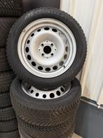5x ‼️All seoson Winterbanden met lichtmetalen velgen ‼️4x100, Auto-onderdelen, Gebruikt, 15 inch, Banden en Velgen, Personenwagen
