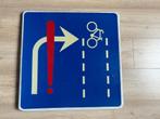 Verkeersbord let op bij afslaan op rechtdoorgaande fietsers, Ophalen, Gebruikt, Overige typen