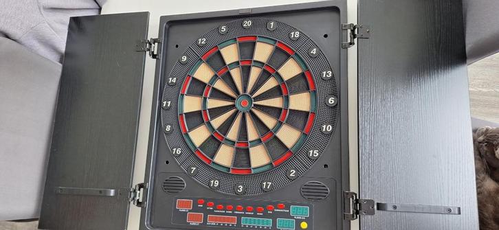 elektreisch dartbord, Sport en Fitness, Darts, Gebruikt, Dartbord, Elektronisch, Ophalen