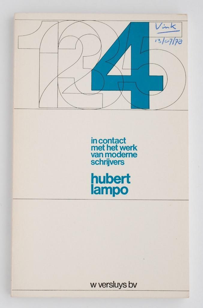 Hubert Lampo - In contact met het werk van ... (1973), Boeken, Literatuur, Zo goed als nieuw, Nederland, Verzenden