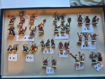D&D figures plus andere. Zeldzaam! beschikbaar voor biedingen