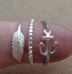 zilveren ringen set STE-BEE 925 [939], Verzenden, Nieuw, Kleiner dan 17, Dame