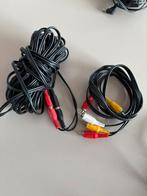 2x Tulp (RCA) kabels, Ophalen of Verzenden, Gebruikt, 5 tot 10 meter, Componentkabel