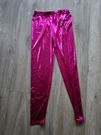 Roze glimmende legging, Ophalen of Verzenden, Zo goed als nieuw, Carnaval