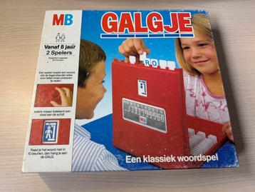 Galgje bordspel uit 1983 van MB beschikbaar voor biedingen