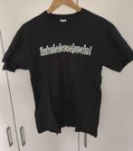 Aufwiederschwein T-shirt (maat L), Kleding | Heren, T-shirts, Maat 52/54 (L), Gedragen, Ophalen of Verzenden, Zwart