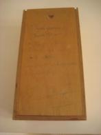 Houten kistje met 32 beukenhouten sjoelstenen sjoelschijven, Ophalen of Verzenden, Gebruikt