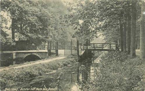 (300-220-045) Den Haag Achter het Huis ten Bosch, Verzamelen, Ansichtkaarten | Nederland, Zuid-Holland, Verzenden