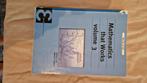 Mathematics that works 3, Ophalen of Verzenden, Beta, Zo goed als nieuw, WO