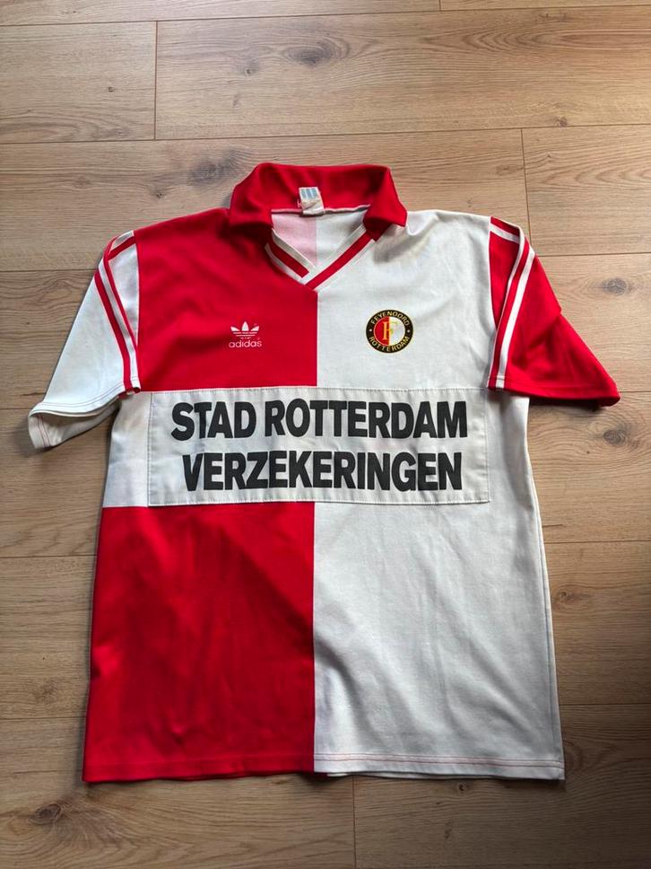 Feyenoord shirt 1991 1992 matchworn issued 2e elftal, Sport en Fitness, Voetbal, Zo goed als nieuw, Shirt, Maat XL, Verzenden